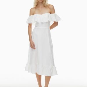 Aritzia Wilfred Marmion Linen Dress